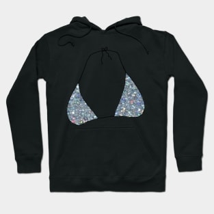 bikini top - glitter Hoodie